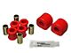 Rear Sway Bar Bushings with End Link Bushings; 18mm; Red (06-23 Charger)