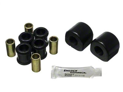 Rear Sway Bar Bushings with End Link Bushings; 19mm; Black (06-23 Charger)