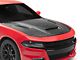 Redeye Style Hood; Gloss Forged Carbon Fiber (15-23 Charger)