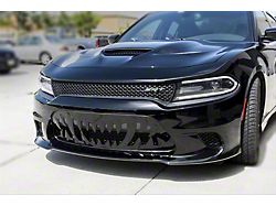 Sabretooth Tooth Lower Grille; Black (15-19 Charger Scat Pack, SRT Hellcat)