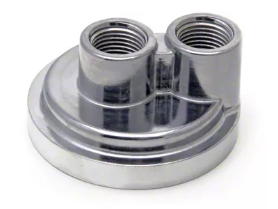 Spin-On Oil Filter Bypass Adapter; 22mm x 1.50 Threads (17-21 5.7L HEMI Charger)