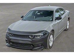 SRT Hellcat Style Front Bumper with Fog Light Cover Assembly; Unpainted (15-23 Charger)