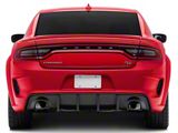 SRT Hellcat Widebody Style Rear Bumper; Unpainted (15-23 Charger)