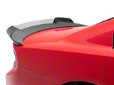 SRT Style Rear Spoiler with Wicker Bill; Matte Black (11-23 Charger)