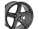 SRT8 Style Satin Gunmetal Wheel; 20x9.5 (11-23 RWD Charger, Excluding Widebody)