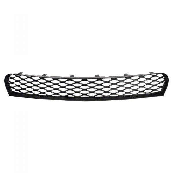 Charger Upper Replacement Grille; Black with Chrome Surround (19-20 ...