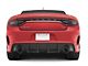 V3R Style Rear Diffuser; Matte Black (20-23 Charger Widebody)