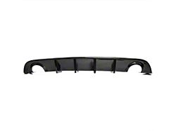 V3R Style Rear Diffuser; Matte Black (15-23 Charger R/T, SRT 392, SRT Hellcat)