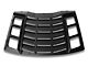 V3R Style Rear Window Louvers; Matte Black (11-23 Charger)