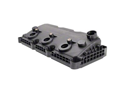 Valve Cover; Driver Side; Black (07-10 3.5L Charger)