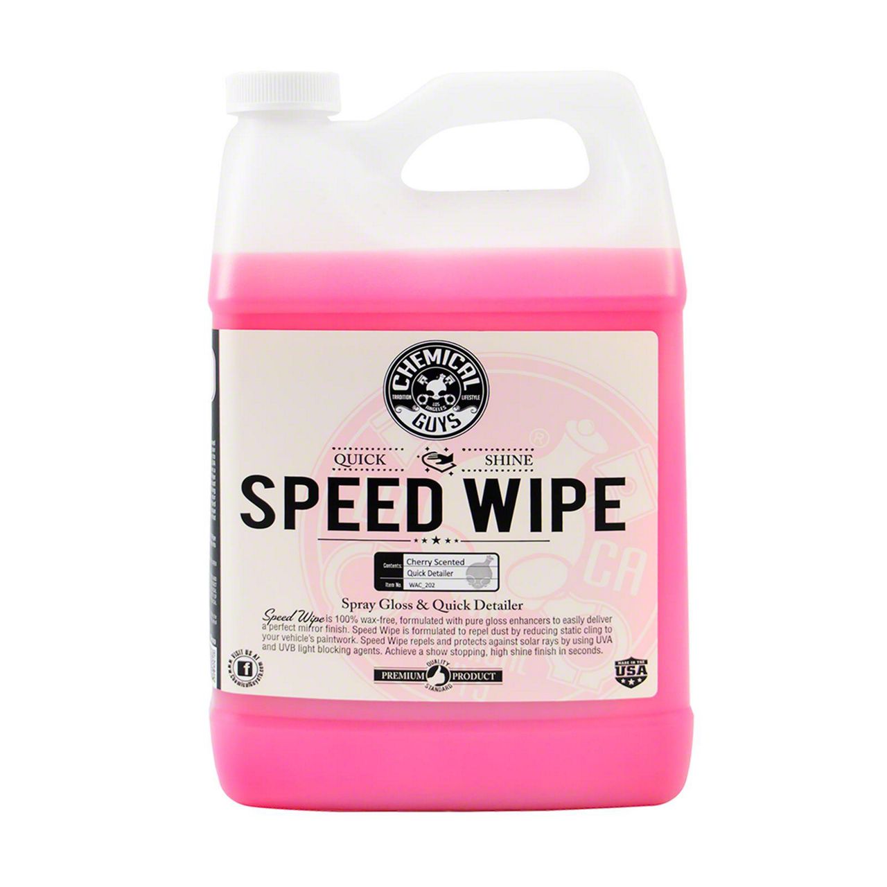 Chemical Guys Swift Wipe Waterless Car Wash 1 Gallon for sale online