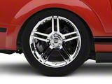 2010 GT500 Style Chrome Wheel; Rear Only; 19x10; 48mm Offset (05-09 Mustang)