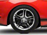 2010 GT500 Style Chrome Wheel; Rear Only; 19x10; 48mm Offset (15-23 Mustang GT, EcoBoost, V6)