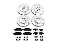 C&L Super Sport Brake Rotor and Pad Kit; Front and Rear (09-23 Challenger GT, R/T, Rallye Redline, SXT & T/A w/ Dual Piston Front Calipers; 2011 Challenger SE w/ Dual Piston Front Calipers)