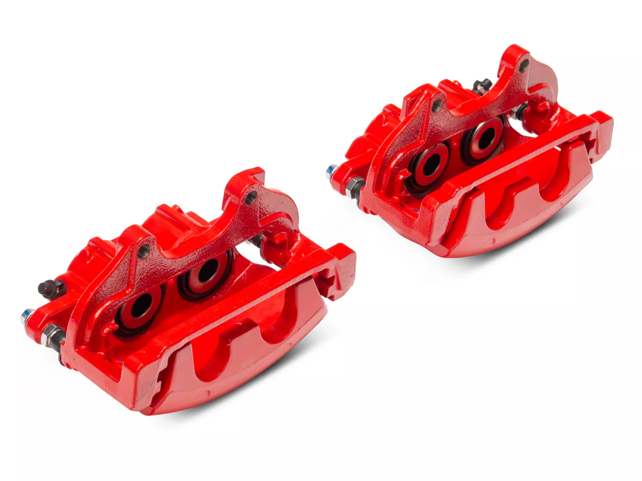 C&L Charger Performance Series Front Brake Calipers; Red CH21937 (12-14 ...