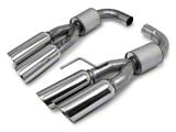 C&L Sport Axle-Back Exhaust with Polished Tips (18-23 Mustang GT w/o Active Exhaust)