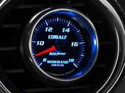 Auto Meter Cobalt Series 2-1/16-Inch Wideband Air/Fuel Ratio Gauge; 8:1-18:1 AFR (Universal; Some Adaptation May Be Required)