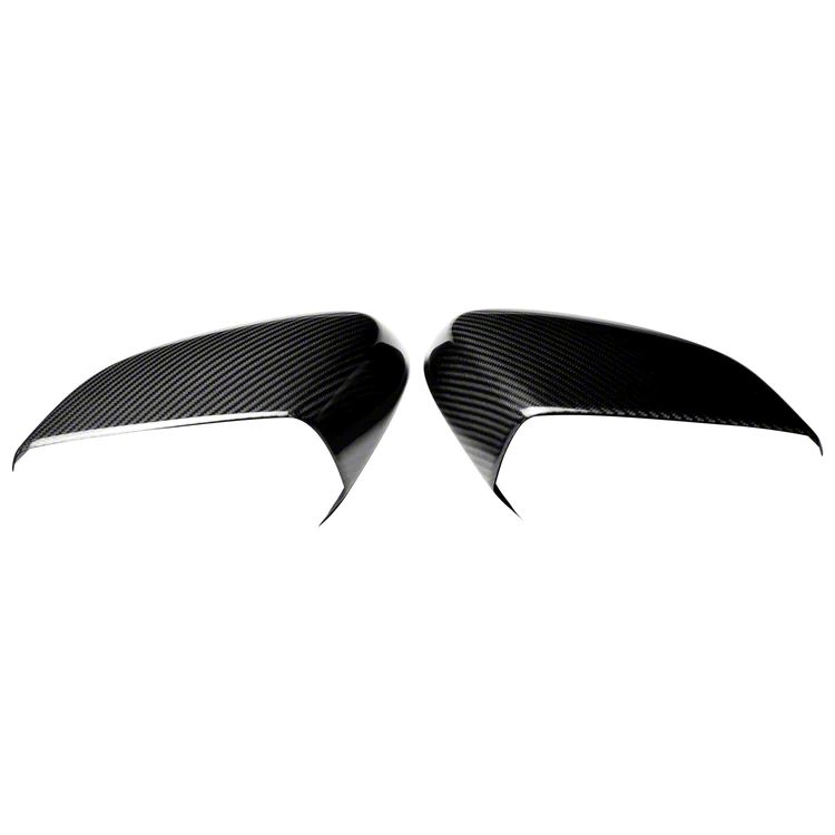 Cobra-tek Corvette Mirror Covers; Carbon Fiber Cbk-c8vet-smr0001 (20-25 