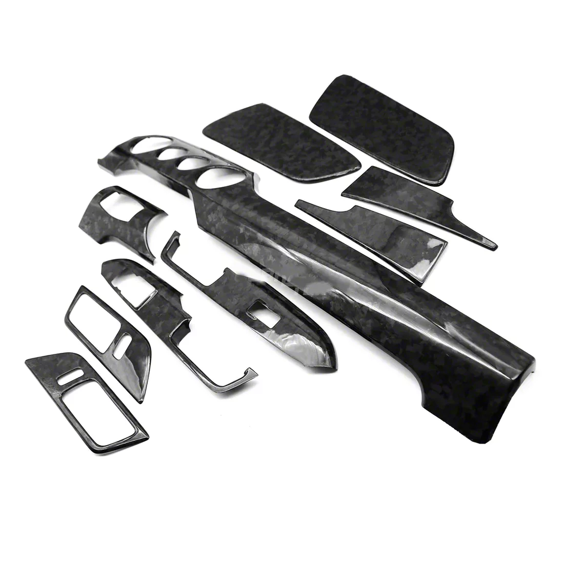 Cobra Tek Mustang Performance Pack Dashboard Trim Forged Carbon Fiber CBK MTG INT0001 FC 15 23