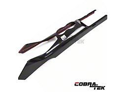 Cobra-Tek Shifter Console Trim; Dry Carbon Fiber (2024 Mustang)