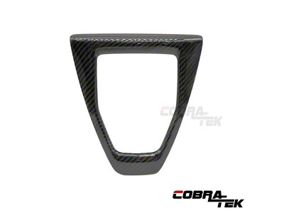 Cobra-Tek Shifter Trim; Dry Carbon Fiber (24-25 Mustang w/ Manual Transmission)