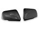 Cobra-Tek Side View Mirror Covers with Turn Signal Openings; Carbon Fiber (15-23 Mustang)