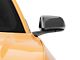 Cobra-Tek Side View Mirror Covers with Turn Signal Openings; Carbon Fiber (15-23 Mustang)