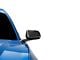 Cobra-Tek Side View Mirror Covers without Turn Signal Openings; Gloss Black Carbon Fiber (15-23 Mustang)