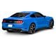 MP Concepts Rear Window Louvers with Smoked Tail Light Covers; Gloss Black (18-23 Mustang Fastback, Excluding GT350)