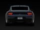 SEC10 Rear Marker Light and Tail Light Tint; Smoked (2024 Mustang)