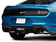 SpeedForm Headlight and Tail Light Covers; Smoked (18-23 Mustang GT, EcoBoost)