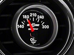 Auto Meter Sport-Comp II Series 2-1/16-Inch Oil Temperature Gauge; 140-300 Fahrenheit (Universal; Some Adaptation May Be Required)