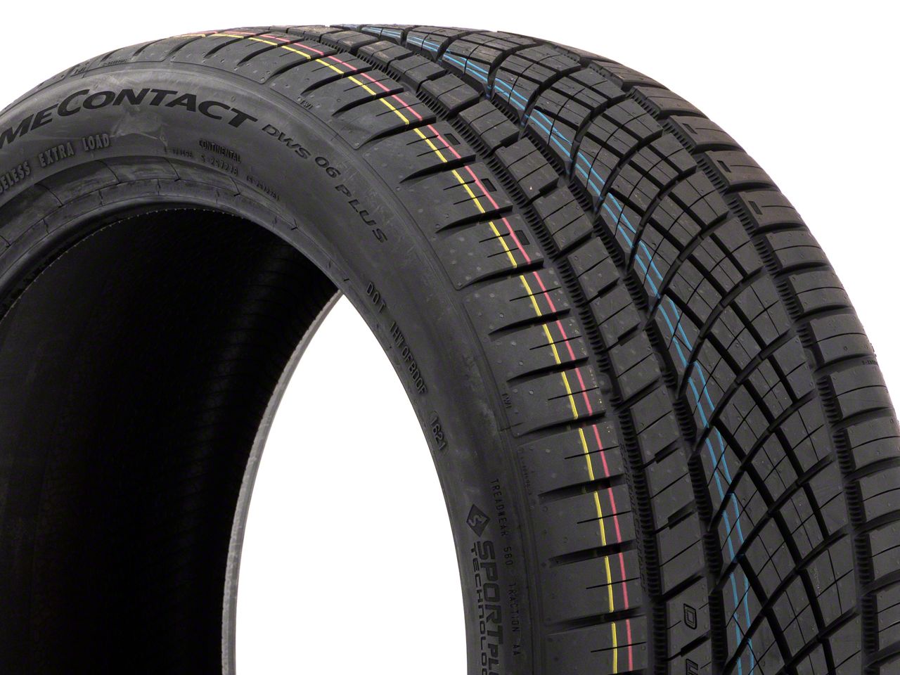 Continental Corvette Extreme Contact DWS06 PLUS Tire 15573480000  (285/30R20) - Free Shipping