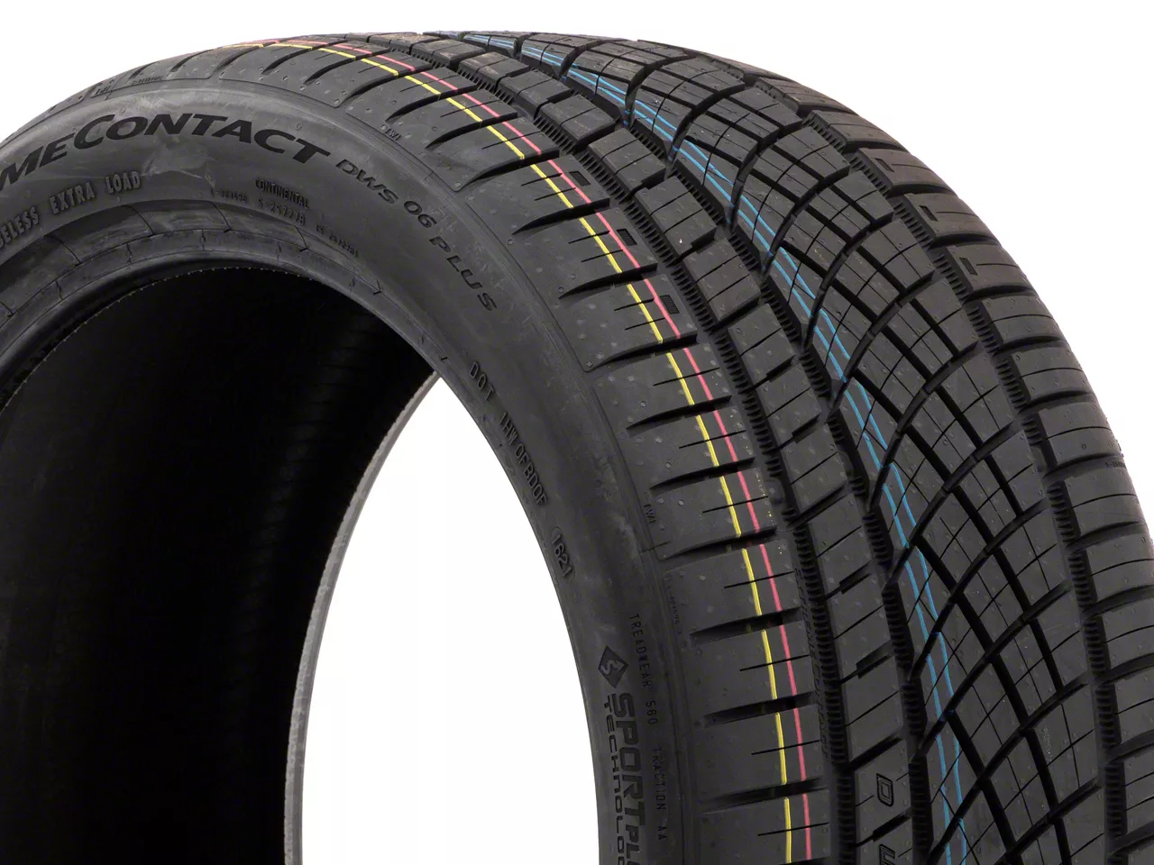 Continental Mach-E Extreme Contact DWS06 PLUS Tire 15573310000 (265/35R22)  - Free Shipping