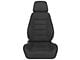Corbeau Sport Reclining Seats with Double Locking Seat Brackets; Black Cloth (10-14 Mustang)