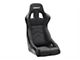 Corbeau DFX Performance Seats with Double Locking Seat Brackets; Black Vinyl/Cloth/Black Piping (10-15 Camaro)