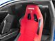 Corbeau Forza Racing Seat; Red Cloth (10-24 Camaro)