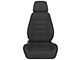 Corbeau Sport Reclining Seats with Double Locking Seat Brackets; Black Cloth (16-24 Camaro)