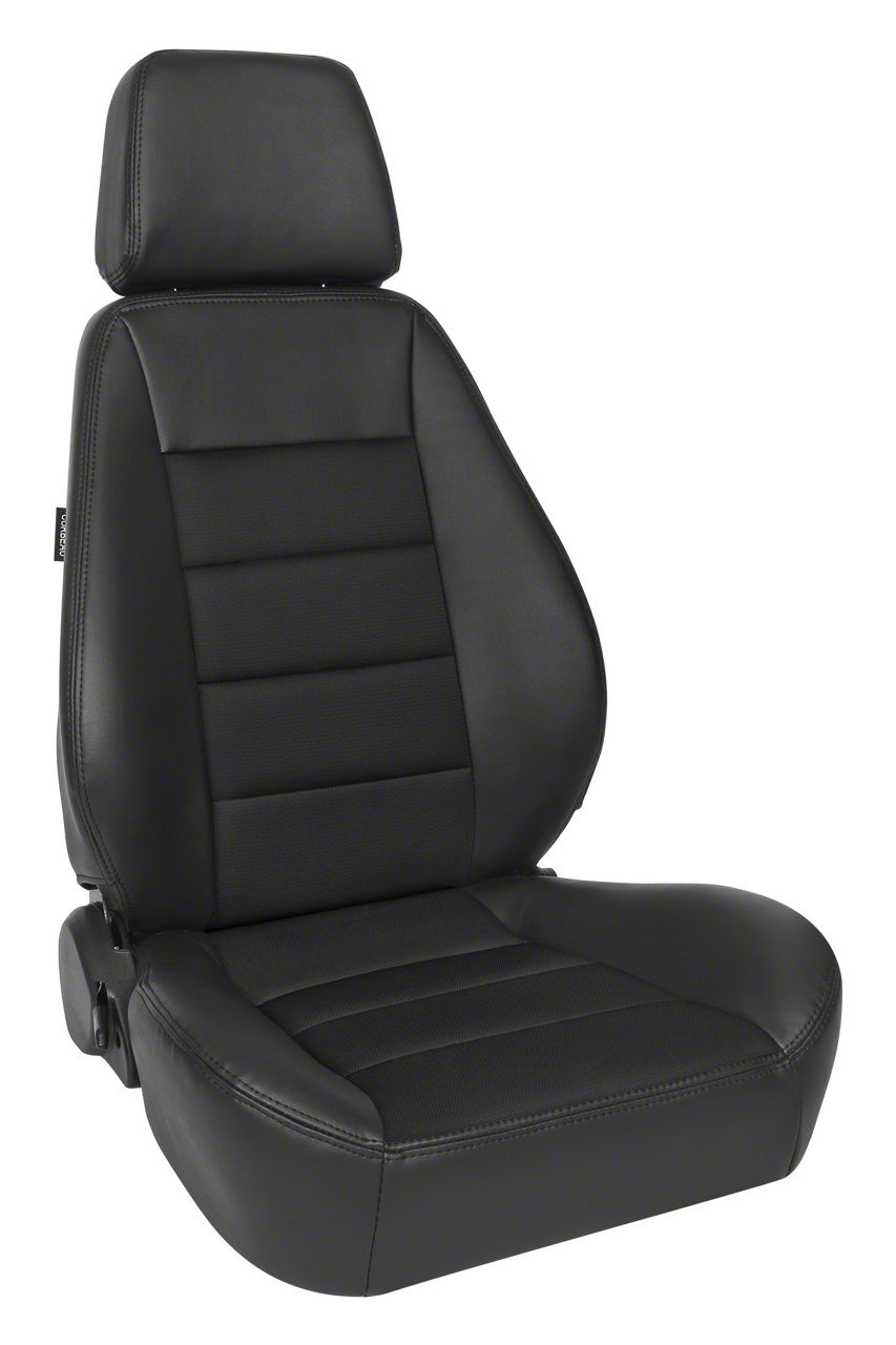 Corbeau Camaro Sport Reclining Seats with Inflatable Lumbar; Black ...