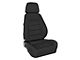 Corbeau Sport Reclining Seats with Inflatable Lumbar; Black Neoprene; Pair (Universal; Some Adaptation May Be Required)