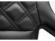 Corbeau Sportline RRB Reclining Seats with Double Locking Seat Brackets; Black Vinyl/Carbon Vinyl (05-09 Mustang)