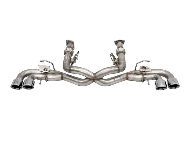 Corsa Performance Xtreme Cat-Back Exhaust with Polished Tips (20-24 6.2L Corvette C8 w/o NPP Dual Mode Exhaust)