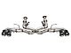 Corsa Performance Track Series Cat-Back Exhaust with Polished Carbon Fiber Tips (20-24 6.2L Corvette C8 w/o NPP Dual Mode Exhaust)