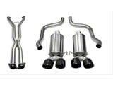 Corsa Performance Xtreme Cat-Back Exhaust with Black Tips (2005 Corvette C6; 06-08 Corvette C6 Base w/ Manual Transmission)