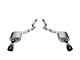Corsa Performance Sport Axle-Back Exhaust with Black Tips (2024 Mustang GT Convertible w/o Active Exhaust)