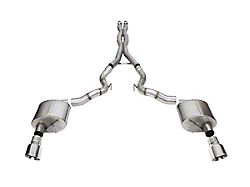 Corsa Performance Xtreme Cat-Back Exhaust with Polished Tips (2024 Mustang GT Convertible w/o Active Exhaust)