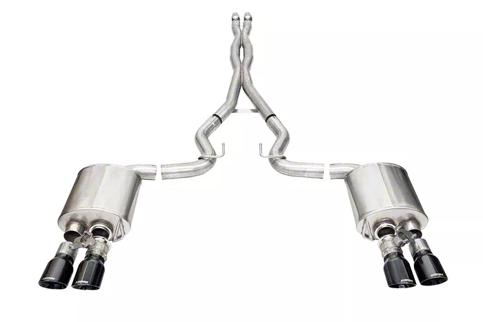 Corsa Performance Mustang Xtreme Valved Cat-Back Exhaust with Pro ...