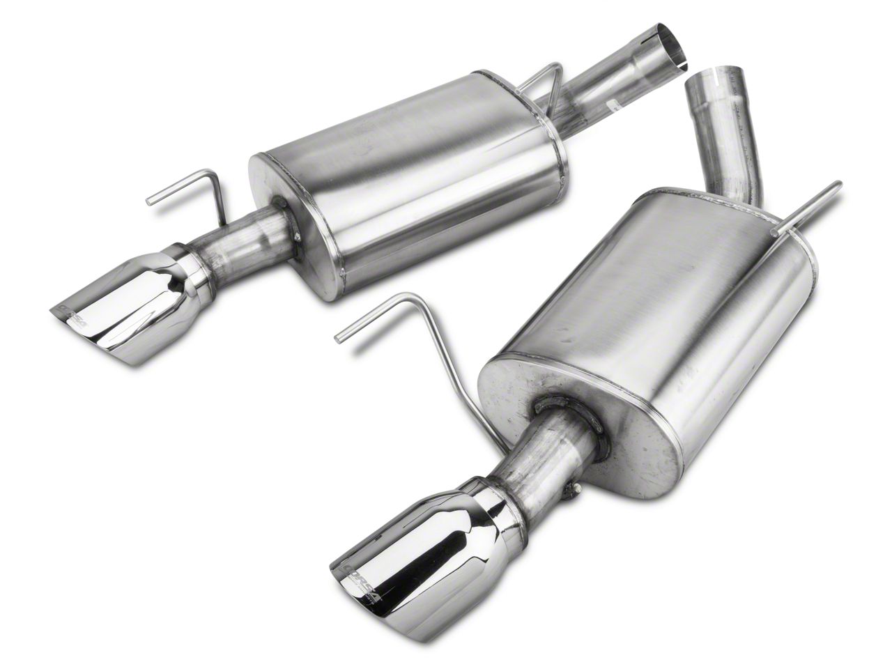 Corsa Performance Sport Axle-Back Exhaust with Polished Tips