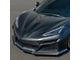 3-Piece Front Chin Splitter; Carbon Flash Metallic (23-24 Corvette C8 Z06)