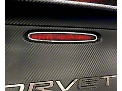 5th Brake Light Trim; Polished (97-04 Corvette C5)